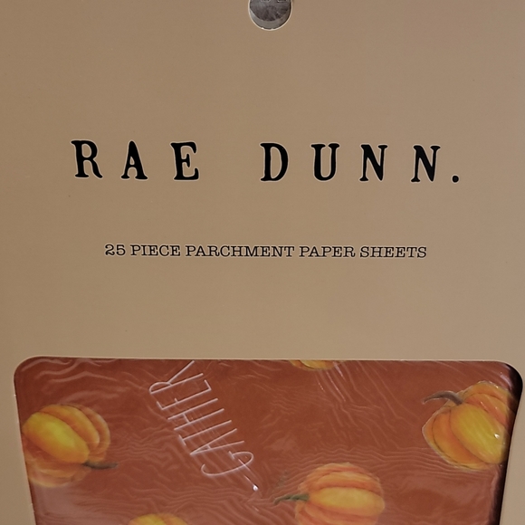Rae Dunn 25 Gather Parchment Paper Sheets - Picture 2 of 5